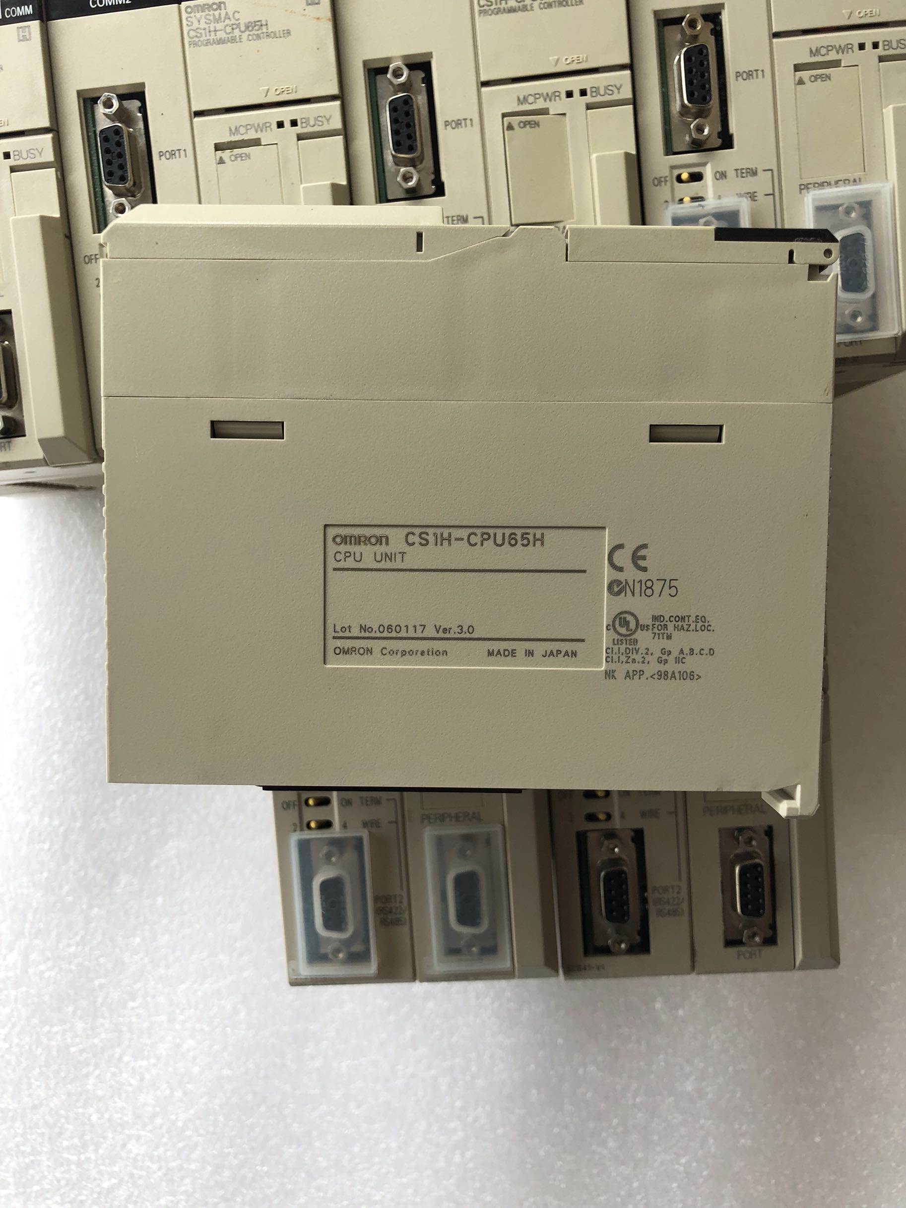 欧姆龙 CS1W-CPU65H+CS1W-SCB41-V1 询价