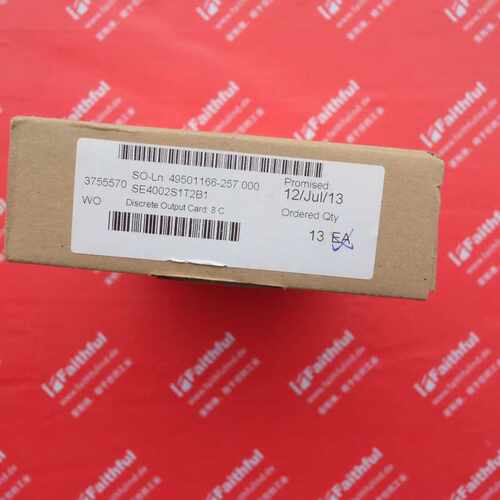 @EMERSON DeltaV KJ3202X1-BK1 艾默生全新8通道24VDC高位DO卡询