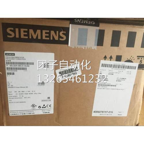 G120功率模块22KW 全新原装正品 6SL3224-0BE31-8UA0询价