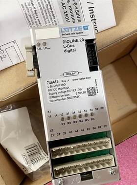 德国进口luetze模块746415全新原包装询价