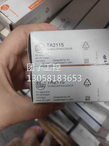 ！IFM易福门原装TA2115 TA2135询价