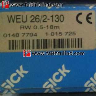 西克全新接近传感器 @Sick 130 1015725询价 WEU26