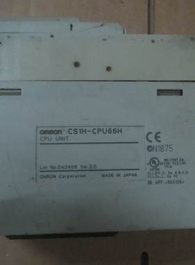 原装拆机欧姆龙CPU模块CS1H-CPU66H实物图功能包好有质保询价