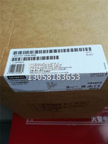 ！6ES7511-1CK02-0AB0 S7-1500 CPU 1511C-1 PN 6ES75111CK020AB0