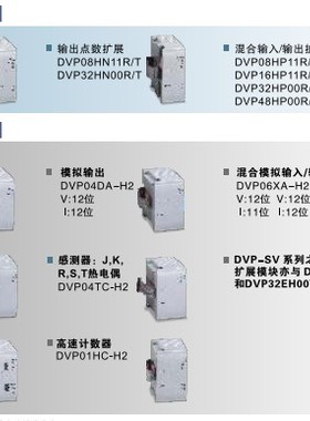 DVP20EH00R3 DVP20EH00T3 2轴200K脉冲 全新正品台达PLC 台达PLC
