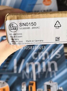 ！只卖IFM易福门SN0150 VS3000流量传感器询价