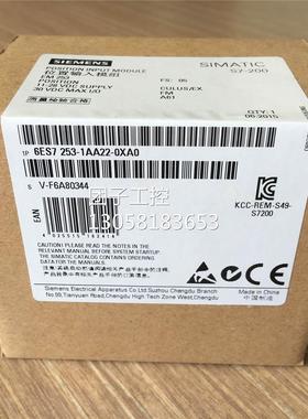 ！6ES7253-1AA22-0XA0西门子PLC定位模块EM253 6ES7 253-1AA22-0X