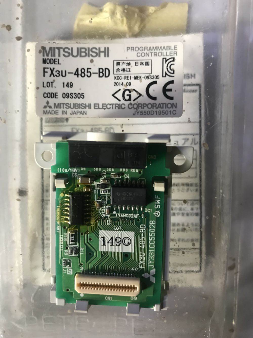 全新原装进口 拆封 FX3U-485-BD询价