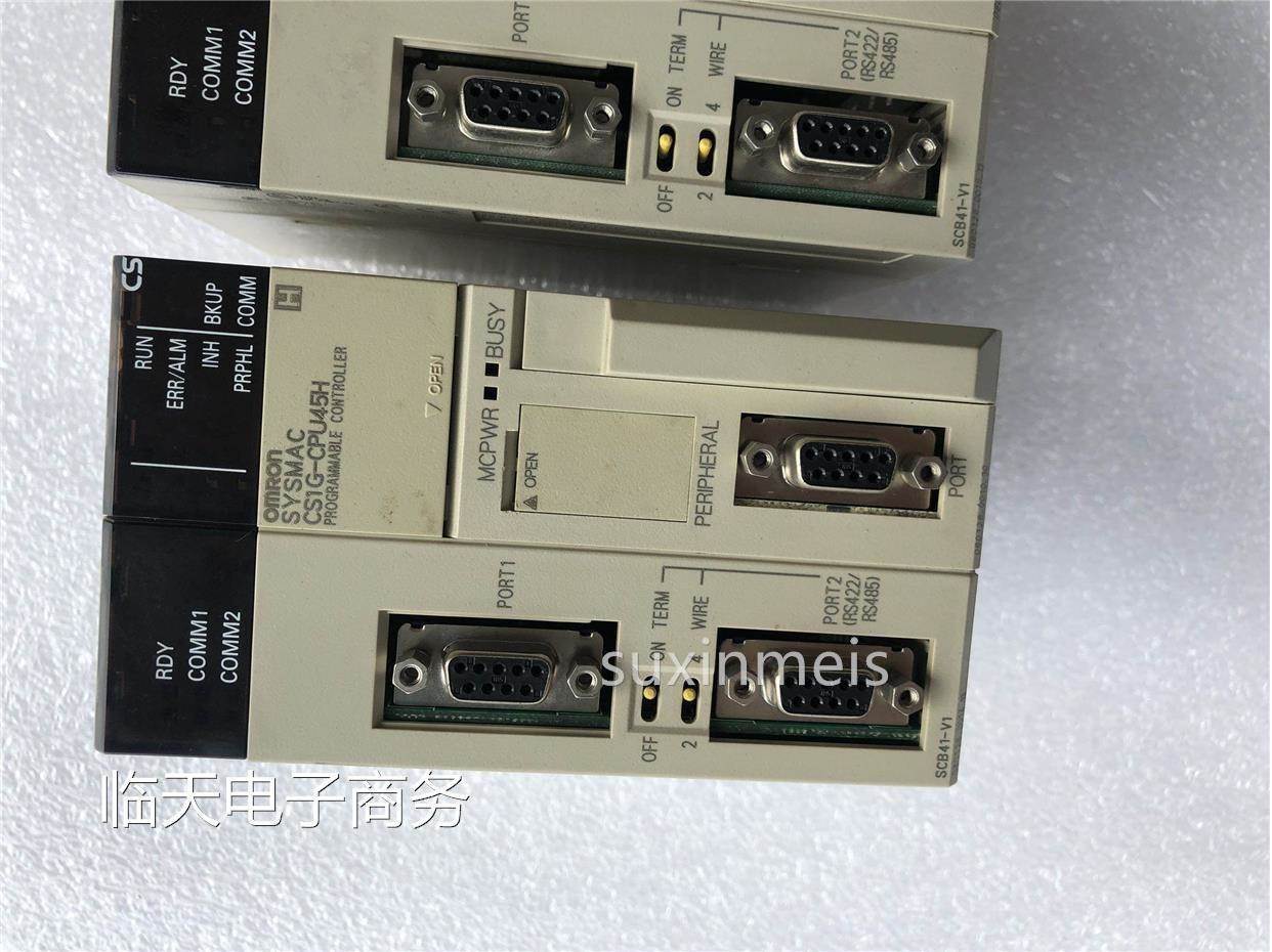欧姆龙 CS1G-CPU45H +CS1W-SCB21-V1设备拆机 测试 询价