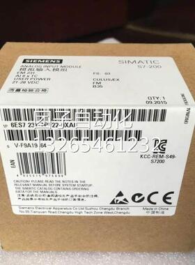 西门子S7-200模块6ES7231-7PB22-0XA8原装6ES7231-7PB22-OXA8询价