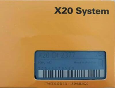 $贝加莱X20DI2377 X20BT9400 8BVI1650HCS0.000-1 PLC模块询价