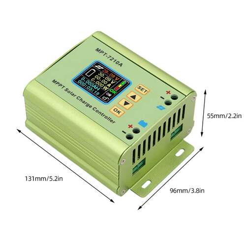 MPT-7210A太阳能控制器电池充电模块DC12-60V转DC15-90V 升压模块