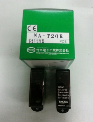 ！TAKEX日本竹中NA-T20R光幕传感器，原装正品NA-T20RF询价