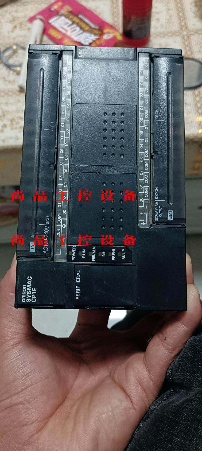 欧姆龙PLC。CP1E—40DR—A，正常拆机，功能包用询价