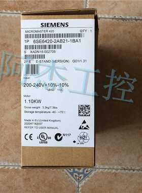 ￥全新原装正品西门子变频器6SE6420-2AB21-1BA1 低价出售包邮询