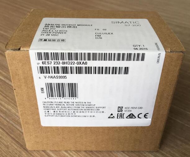 西门子EM235CN模拟量输入输出模块4AD 1DA 6ES7 235－0KD22－0XA8