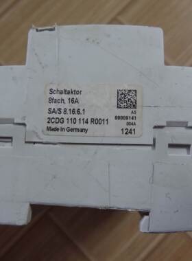 拆机ABB i-bus EIB 智能控制模块8路16A开关驱动器 SA/S 8.16询价