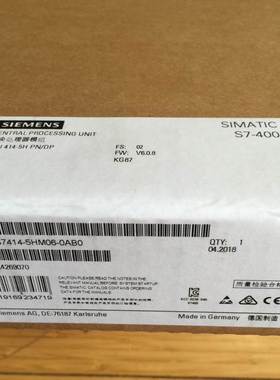 西门子S7-400H CPU414-5H中央组件6ES7414-5HM06-0AB0/OABO询价