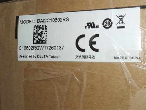 DAI2C10602RS全新原装正品台达伺服电机保真询价
