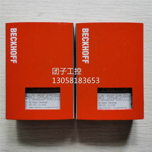 ￥ BECKHOFF 倍福 KL2542 成色 询价