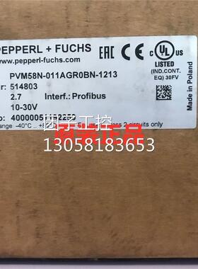 ！倍加福PVM58N-011AGR0BN-1213包装旧没说明书保证全新原询价