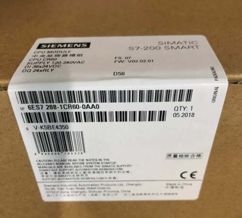 西门子 6ES7288-1SR60-0AA0/6ES7288-1ST60-0AA0 标准型 CPU 模块