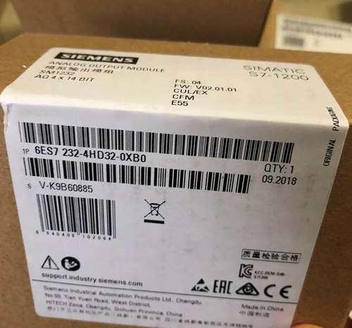 全新原装西门子S7-1200模块SM1231 6ES7 231 6ES7231-5ND32-0XB0