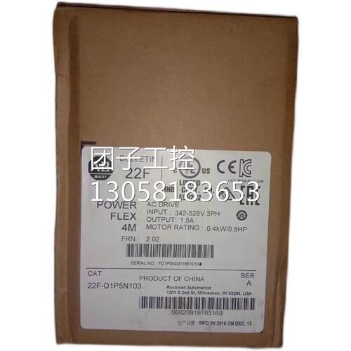 ￥AB 变频器 22F-D1P5N103 询价