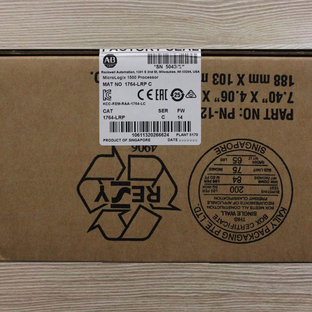 1764-LRP原装美国AB罗克韦尔PLC模块MIcroLogix1500系列询价