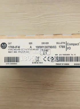 ！1769-IF4I 原装美国AB罗克韦尔PLC模块CompactLogix系列询价
