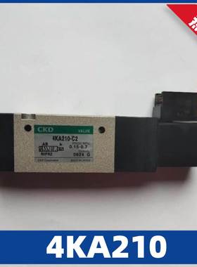 现日本CKD电磁阀货原装4KA210-06 -08 AC220VDC24V 4KB210 4KA219