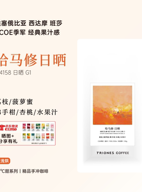 埃塞俄比亚 西达摩 班莎 哈马修 74158 日晒 精品手冲咖啡豆