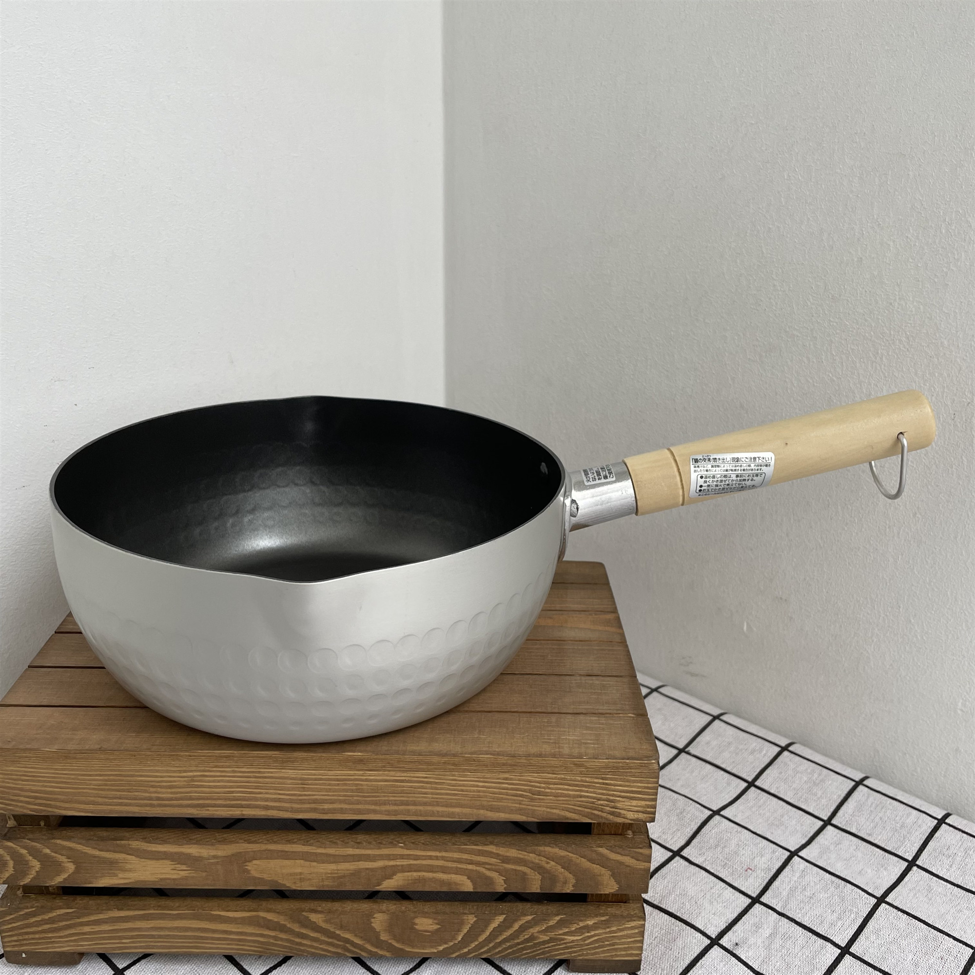 库存不多!】出口日本雪平锅不粘奶锅宝宝辅食汤锅电磁炉