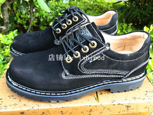 丽江玉龙皮鞋-2019新款低帮翻毛船鞋-牛皮靴-户外工装鞋-男-女