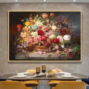 欧式复杂高难度DIY手工贴钻方钻满钻钻石画钻石绣横版威廉姆斯花