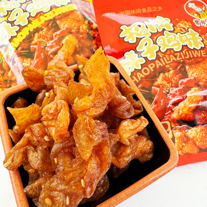 曾师傅招牌辣子鸡味辣条湖南平江