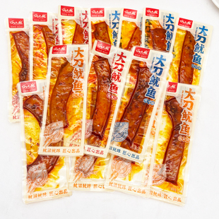 巧大娘即食大刀鱿鱼片手撕鱿鱼条香辣麻辣海味零食小吃休闲食品