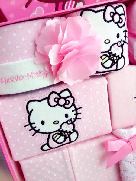 Coffret cadeau pour bébé HELLO KITTY - Ref 1953064 Image 4