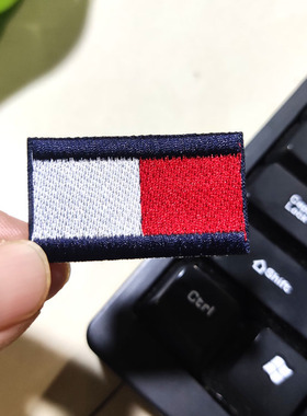 潮牌刺绣标志布贴可缝可熨烫绣花T恤品牌商标羽绒服破洞修补丁贴