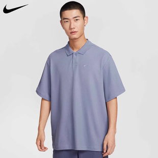 499 Nike 耐克男子短袖 休闲刺绣翻领运动POLO衫 宽松透气IH8665