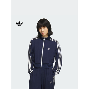 adidas运动夹克外套长裤女装春季新款三叶草KB8950/KB8951