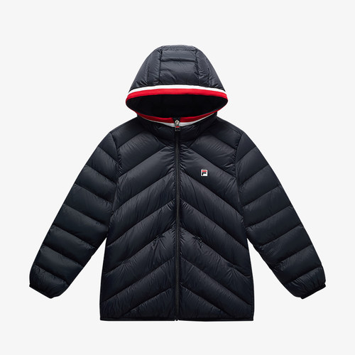 FILA斐乐儿童保暖上衣连帽
