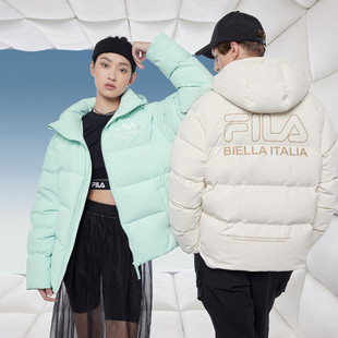 FILA 舒适防风羽绒服F11U249902F 斐乐宽松保暖男女同款