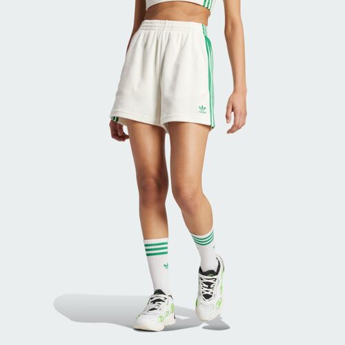 阿迪达斯adidas正品经典运动短裤女装春夏新款三叶草JH0617