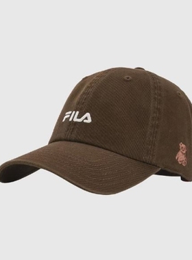 FILA 斐乐情侣款棒球帽2025春新款遮阳帽鸭舌帽运动帽F13U519234