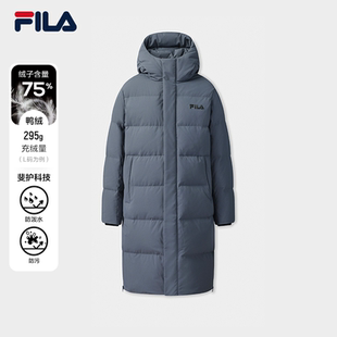 款 羽绒服冬季 保暖外套F51U549903F 户外长款 FILA斐乐情侣款
