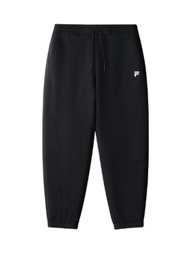 FILA FUSION斐乐潮牌针织长裤男款时尚宽松收口运动裤T11M543605F