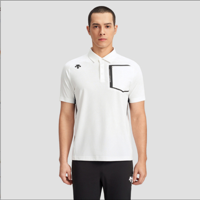 迪桑特男款防晒运动速干POLO衫