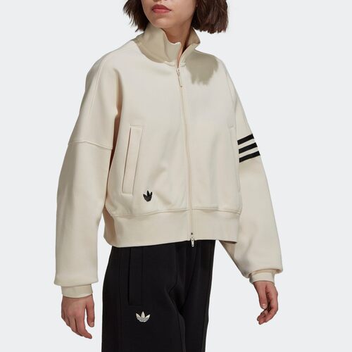 Adidas女士运动休闲立领夹克外套