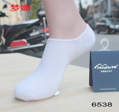 梦娜正品原子弹薄棉春秋款男袜
